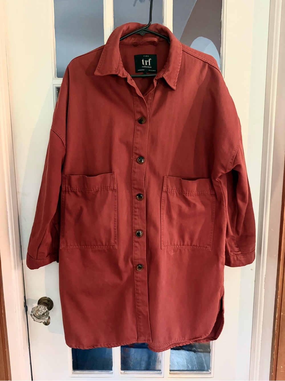 Women’s Zara Rust Shirt Jacket